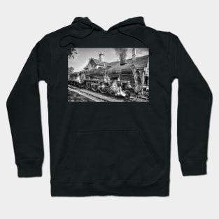 46100 LMS Royal Scot - Black and White Hoodie